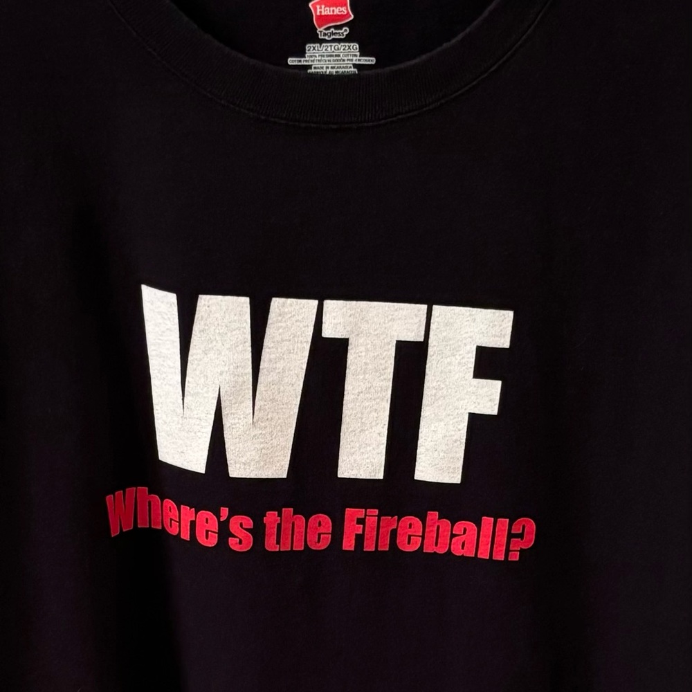 WTF Where’s the Fireball Hanes XXL - Picture 5 of 5